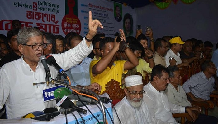 রাজপথে এই সরকারের পতন ঘটিয়েই ঘরে ফিরব
