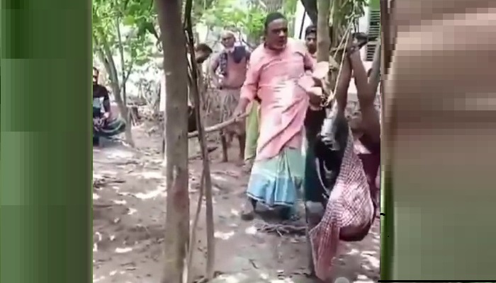 মেঘনায় যুবককে গাছে ঝুলিয়ে পেটালেন ইউপি সদস্য!
