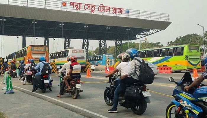 হাজার কোটি টাকা ছাড়ালো পদ্মা সেতুর টোল আদায়