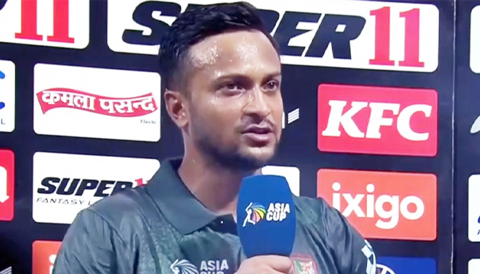 ব্যাটিং ব্যর্থতাকে দায়ী করলেন সাকিব