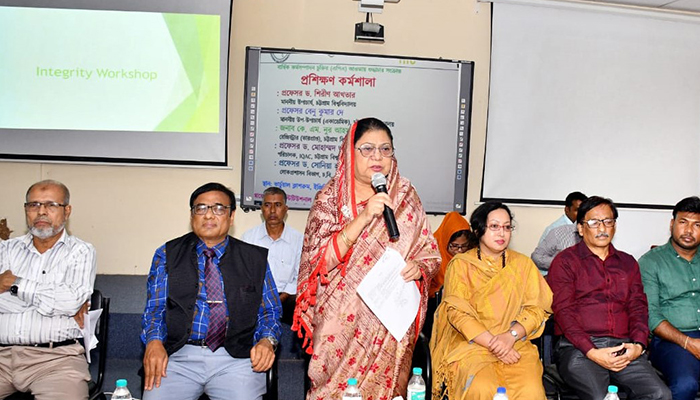 চবি'তে শুদ্ধাচার বিষয়ক প্রশিক্ষণ কর্মশালা অনুষ্ঠিত
