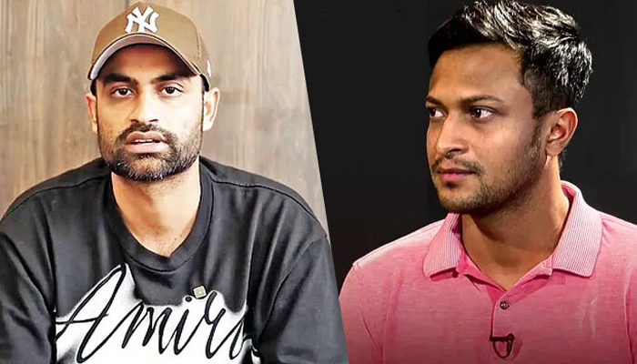 আফগানিস্তানের বিপক্ষে সিরিজ হারের দায় তামিমকে দিলেন সাকিব