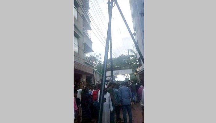 মিরপুরে বিদ্যুৎস্পৃষ্টে ২ শ্রমিকের মৃত্যু