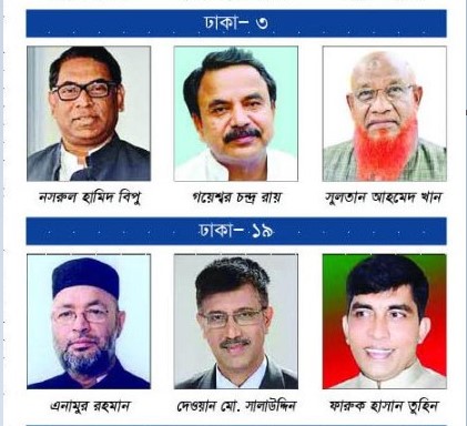 ঢাকা জেলার ৫ আসনে লড়াই হবে প্রার্থী বিবেচনায়
