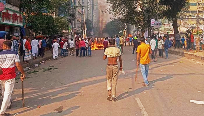 বিজয়নগর এলাকা রণক্ষেত্রে পরিণত