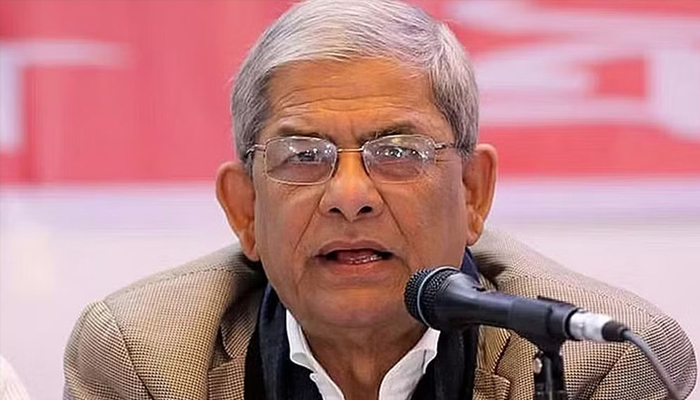 বিএনপির মহাসমাবেশ প্রসঙ্গে মির্জা ফখরুলের বিবৃতি