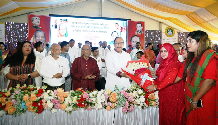 তৃতীয় মেয়াদে রাসিক মেয়রের দায়িত্বে খায়রুজ্জামান লিটন