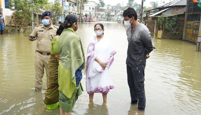 তিস্তার ভয়াবহতায় পশ্চিমবঙ্গে সতর্কতা জারি