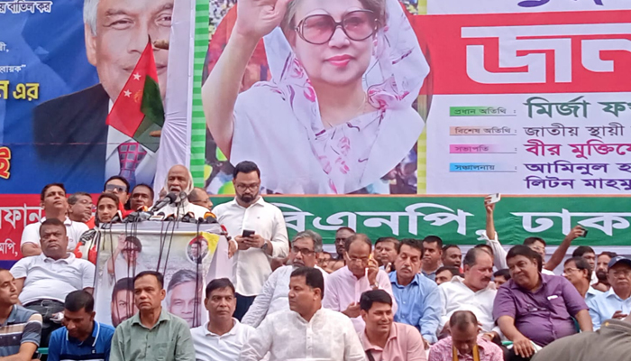 সরকারের পতন না হওয়া পর্যন্ত রাজপথেই থাকবো