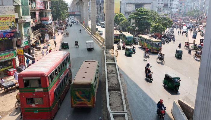 বিএনপির হরতালে রাজধানীর চিত্র