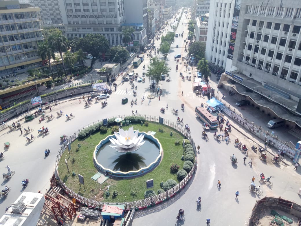 বিএনপির হরতালে রাজধানীর চিত্র