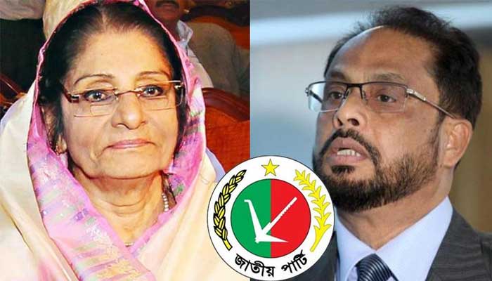 জাতীয় পার্টিতে নতুন টানাপোড়েন, ফের মুখোমুখী দেবর-ভাবী