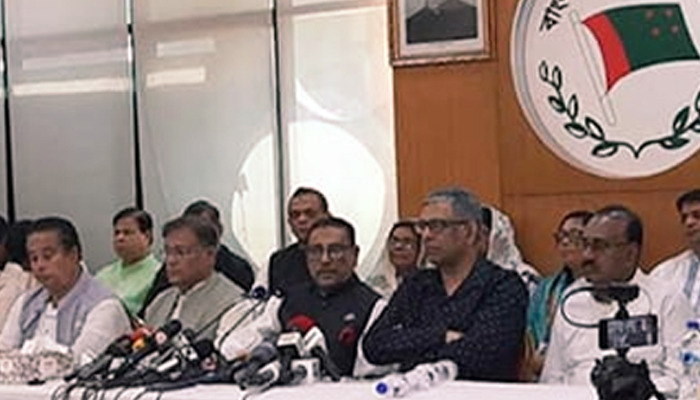 পোশাক শ্রমিকদের আন্দোলনে বিএনপি’র হাত আছে