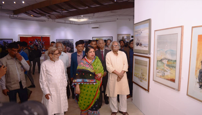 রফিকুন নবীর ৮০তম জন্মজয়ন্তী উপলক্ষে বিশেষ প্রদর্শনীর উদ্বোধন