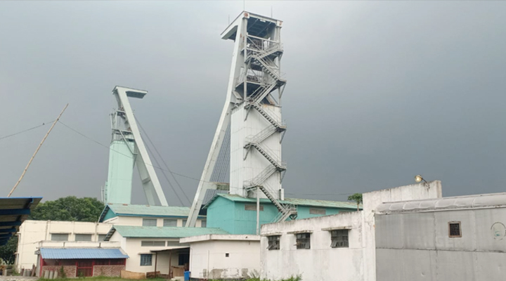 মধ্যপাড়া পাথর খনিতে রেকর্ড, উৎপাদন ১ লাখ ৪৮ হাজার মে.টন
