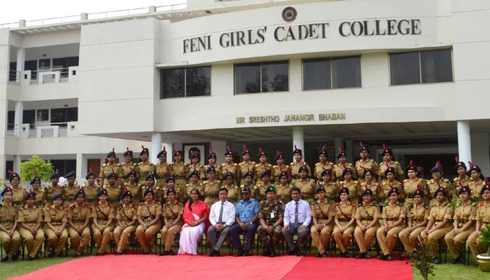 ফেনী গার্লস ক্যাডেট কলেজে শতভাগ জিপিএ-৫