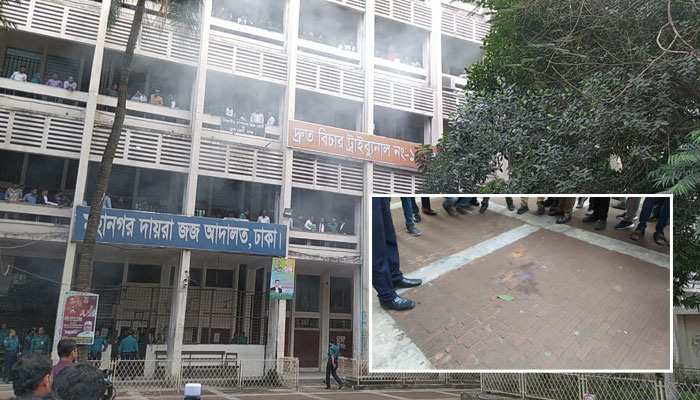 ঢাকা মহানগর আদালতে ককটেল বিস্ফোরণ