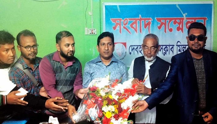 দেবহাটা প্রেসক্লাবে নবাগত ইউএনওকে সংবর্ধনা