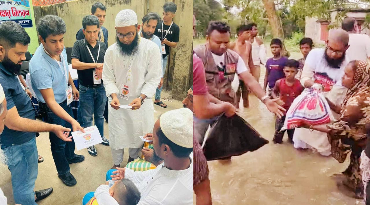 শীতার্তদের পাশে ‘মনিপুর ক্লাব’