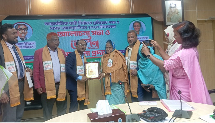 বেগম রোকেয়া দিবসে ৫ নারীকে জয়িতা সম্মাননা প্রদান