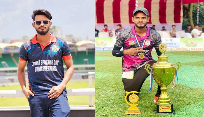 দেশের টেপ টেনিস ক্রিকেটের জ্বলজ্বলে তারকা হেলিকপ্টার বাবলু