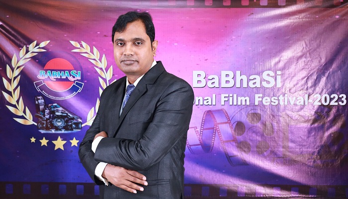 আন্তর্জাতিক জুরি বোর্ডের প্রধান নাট্যকার রাজীব মনি দাস