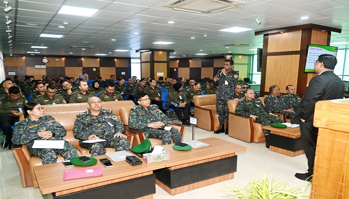 আনসার-ভিডিপি কর্মকর্তাদের প্রশিক্ষণ অনুষ্ঠিত