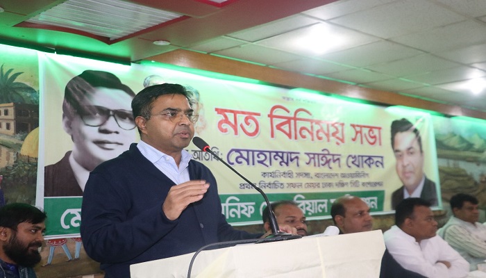 নির্বাচনে প্রতিদ্বন্দ্বী প্রার্থীকে ছোট করে দেখার সুযোগ নেই