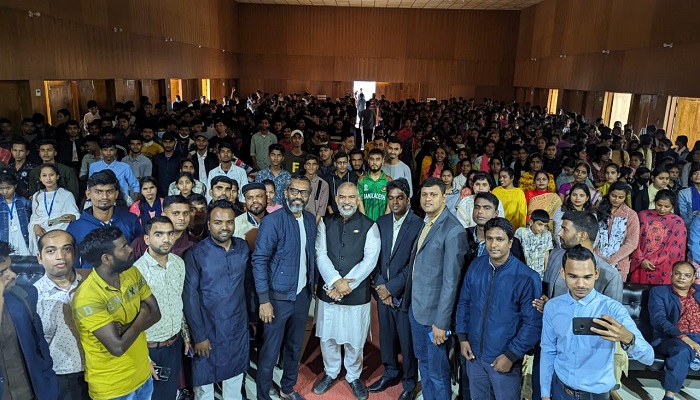 কুলাউড়ায় চা শ্রমিক সন্তানদের নিয়ে শিক্ষা সমাবেশ