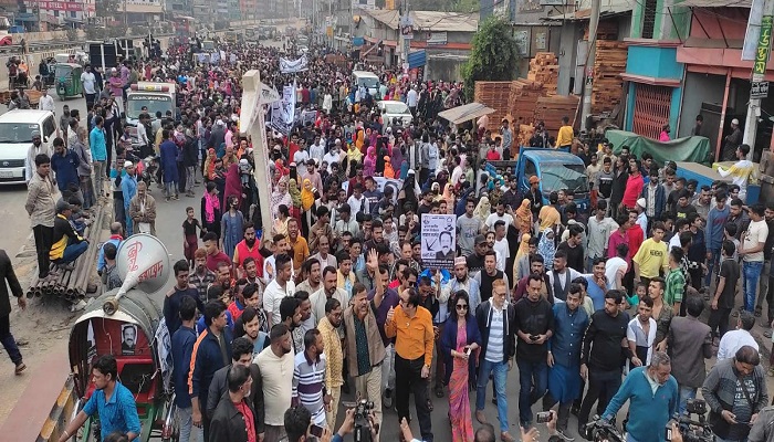 বড় শোডাউনে নির্বাচনী প্রচারণা শুরু জাপার বাবলার