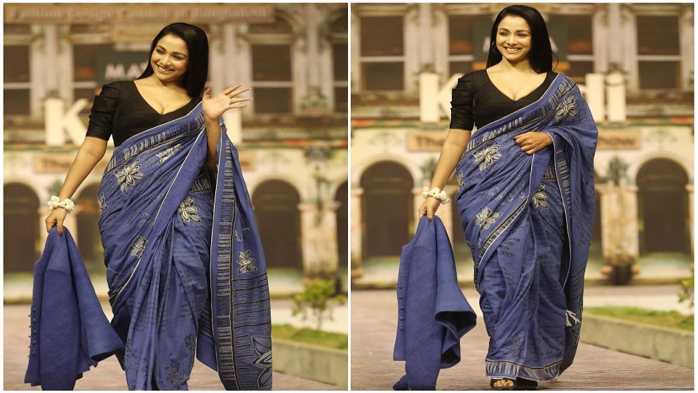 ‘খাদি ফ্যাশন উইক’ এ উত্তাপ ছড়ালেন রুনা