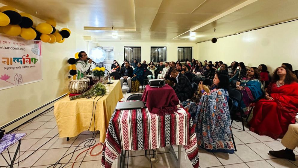 নিউইয়র্কে ‘নান্দনিক’ এর পথচলায় সংস্কৃতি প্রেমীদের ভালোবাসা