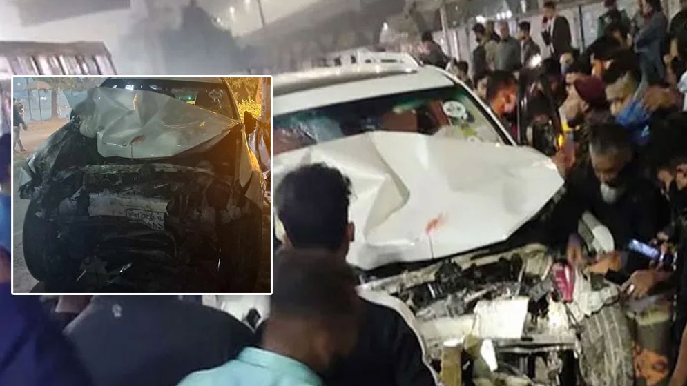 খিলক্ষেতে দুর্ঘটনায় সময় চালকের আসনে কে ছিলেন?