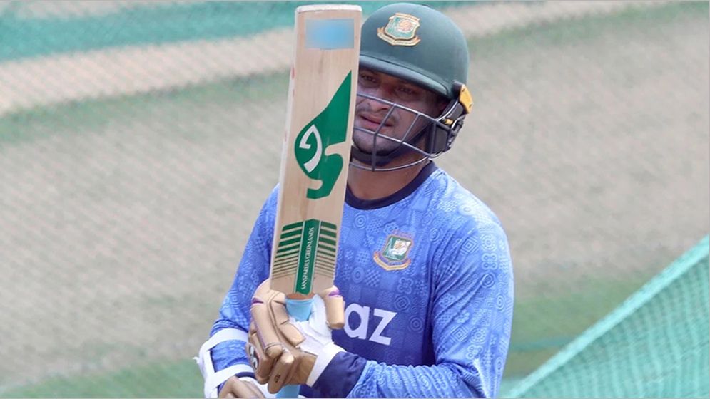 দেশে ফিরেই অনুশীলনে সাকিব
