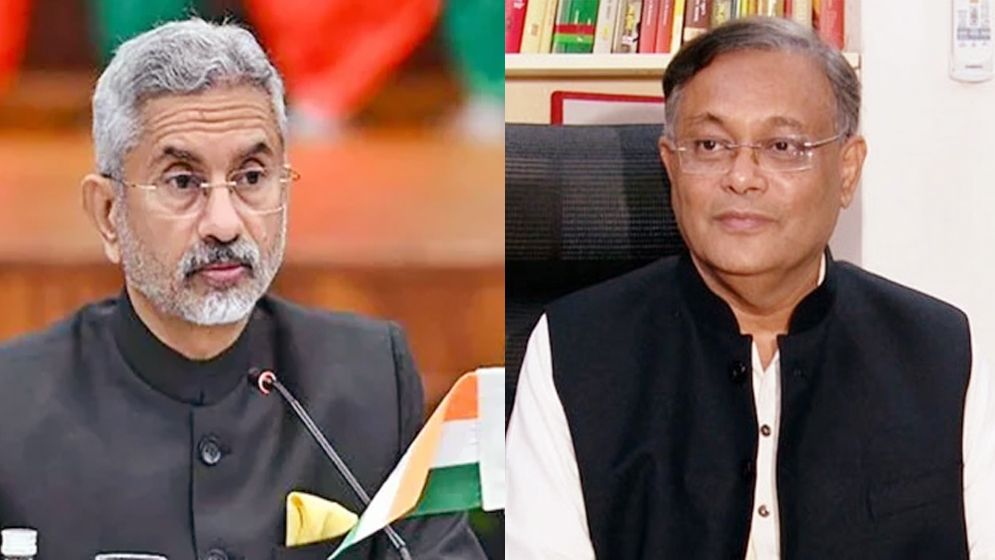 ড. হাছান মাহমুদকে ভারতের পররাষ্ট্রমন্ত্রীর শুভেচ্ছা