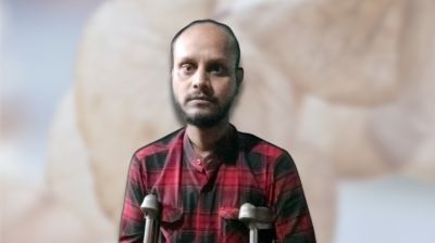 জীবন যুদ্ধে পরাজিত পঙ্গু  হাবিবুল্লাহ বাহার  
