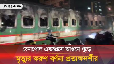 আগুনে পুড়ে মৃত্যুর করুণ বর্ণনা প্রত্যক্ষদর্শীর