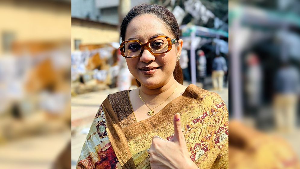 শোবিজ তারকাদের ভোট