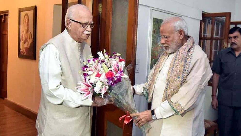 ভারত রত্ন পাচ্ছেন প্রবীণ রাজনীতিবিদ লাল কৃষ্ণ আদবাণী