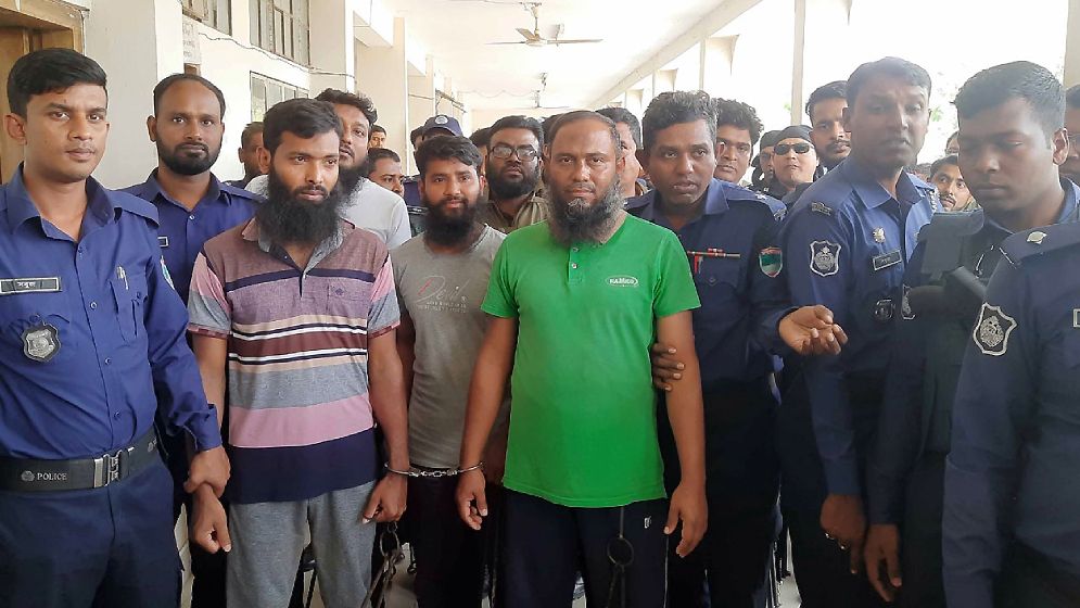 জেএমবির ৫ সদস্যের কারাদণ্ড