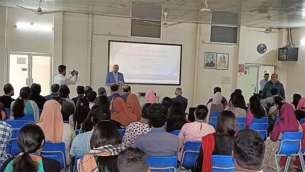 নারায়ণগঞ্জে প্রদর্শনী হলো রাশিয়ান তথ্যচিত্র