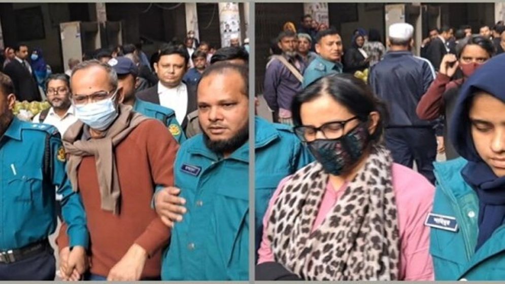 রিমান্ড শেষে স্ত্রীসহ ডেইলি স্টারের আশফাক কারাগারে