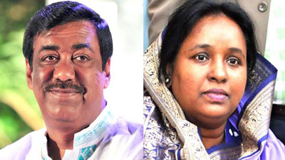 এক টেবিলে আইভী-শামীম ওসমান
