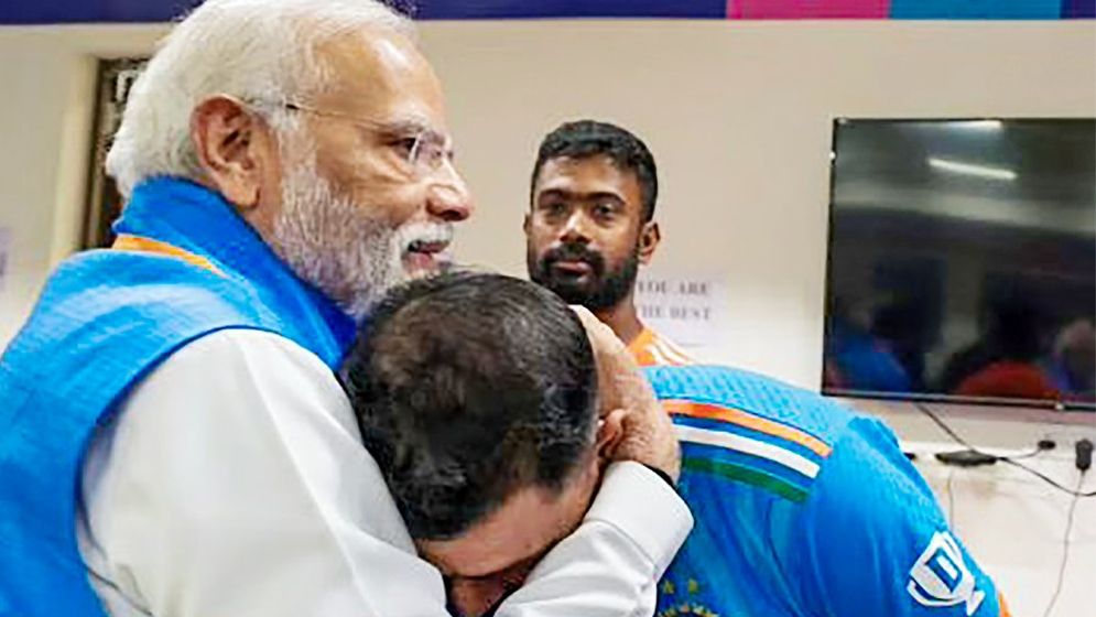 দ্রুত সুস্থ হয়ে উঠুন : শামিকে নরেন্দ্র মোদী