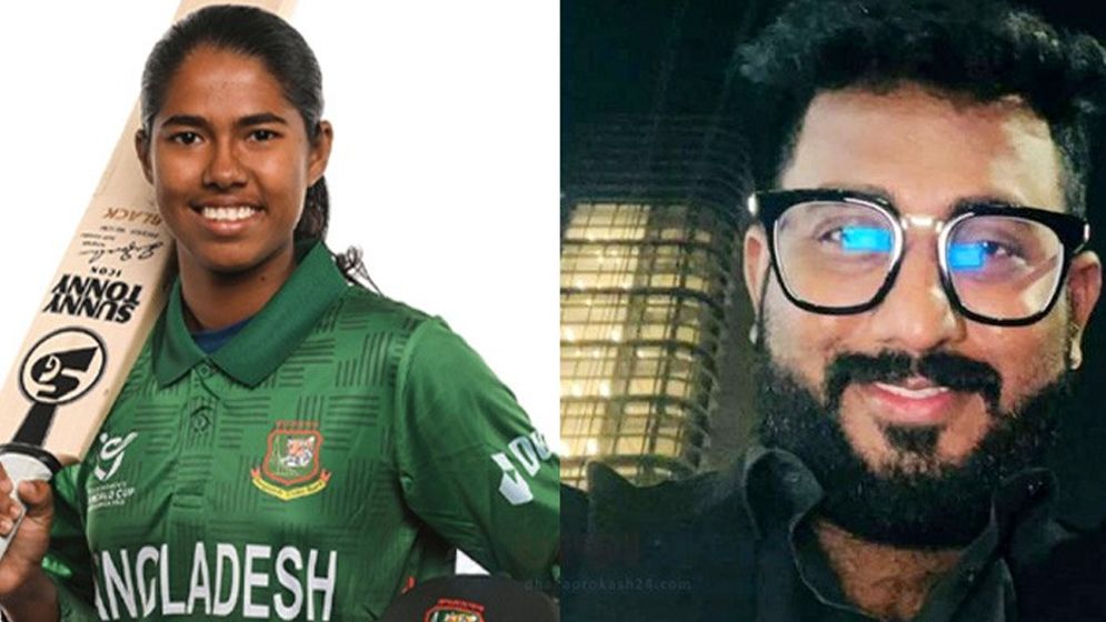 ক্রিকেটারের স্বামীসহ দুজন রিমান্ডে