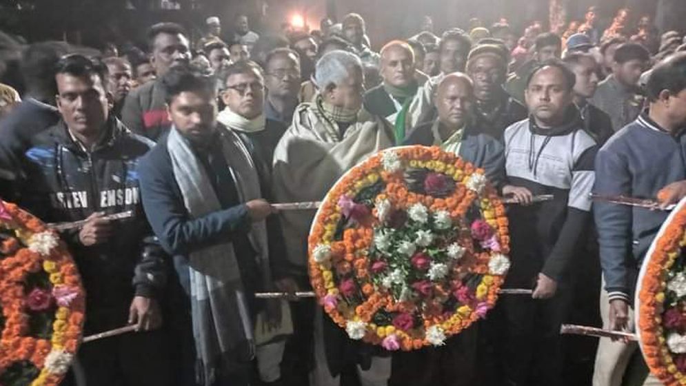 হাতীবান্ধায় আন্তর্জাতিক মাতৃভাষা দিবস পালিত