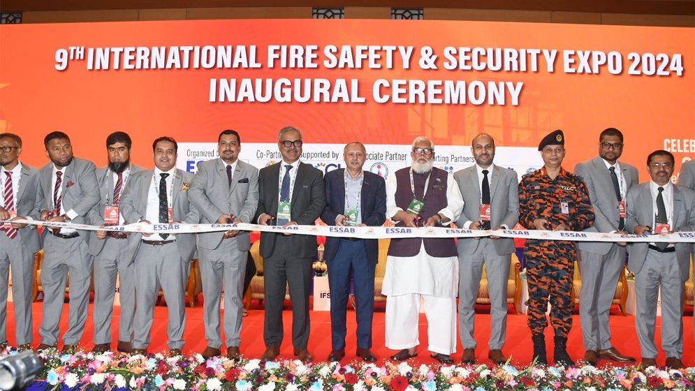 শুরু হলো ইন্টারন্যাশনাল ফায়ার সেফটি অ্যান্ড সিকিউরিটি এক্সপো