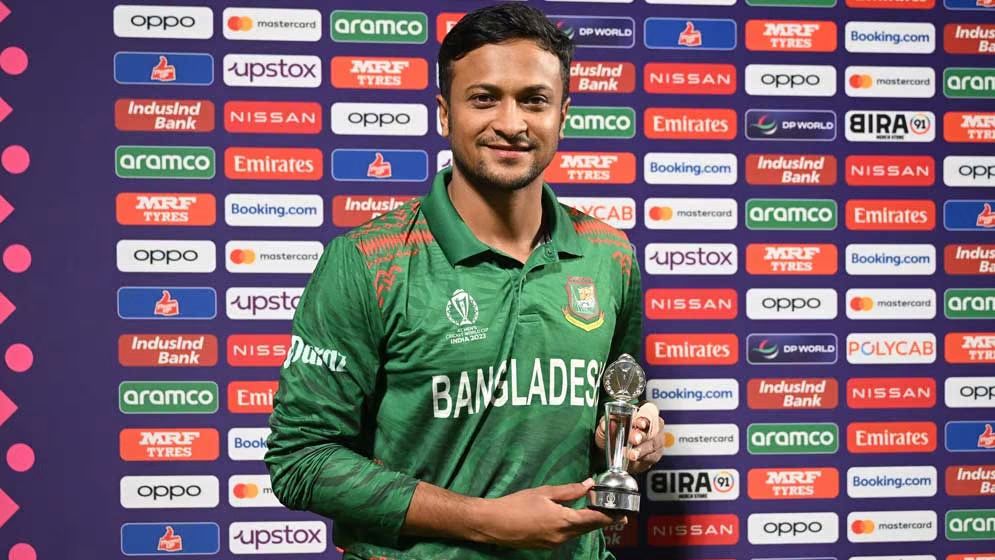 ৫ বছর পর শীর্ষস্থান হারালেন সাকিব