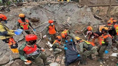 ফিলিপাইনে ভূমিধস, মৃত্যু বেড়ে ৬৮