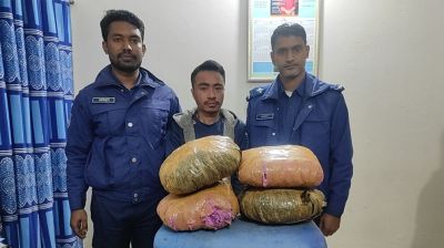 পানছড়িতে গাঁজাসহ আটক ১